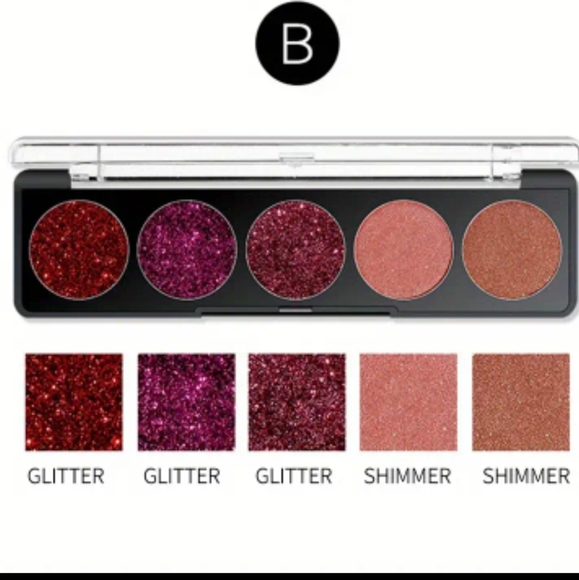 ⚫️Glitter Eyeshadow NEW Color PALLATE C - Picture 6 of 9